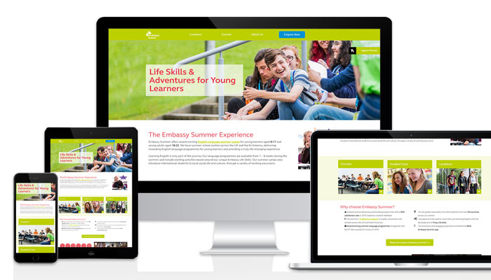 Embassy Summer website iteration
